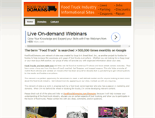 Tablet Screenshot of foodtruckdomains.com